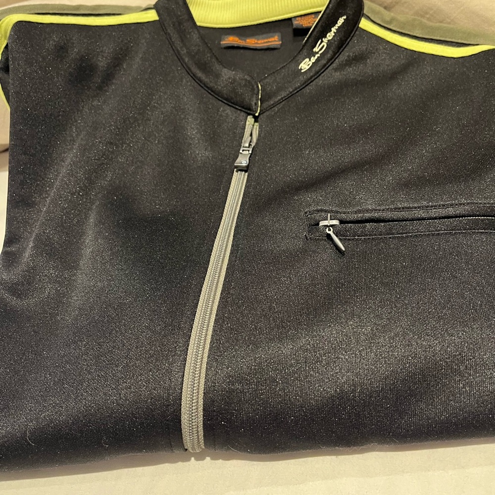 Ben Sherman zip up varsity jacket